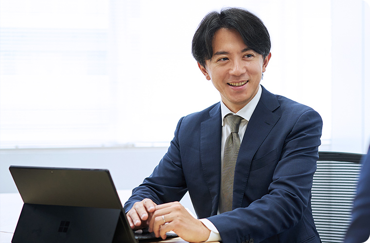 営業職の社員